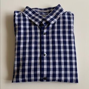 👔 EXPRESS “Fitted” Button-Down Dress Shirt